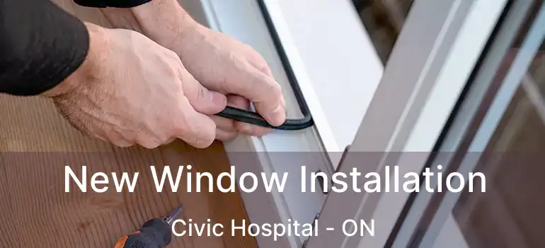  New Window Installation Civic Hospital - ON