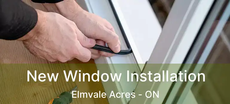  New Window Installation Elmvale Acres - ON