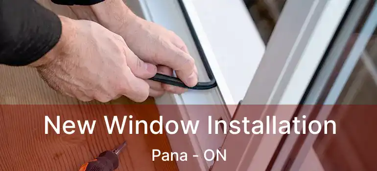  New Window Installation Pana - ON