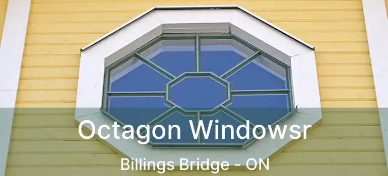  Octagon Windowsr Billings Bridge - ON