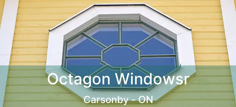  Octagon Windowsr Carsonby - ON