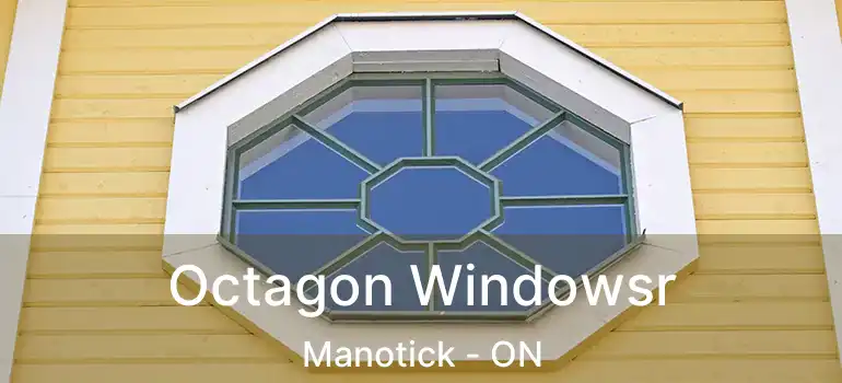  Octagon Windowsr Manotick - ON