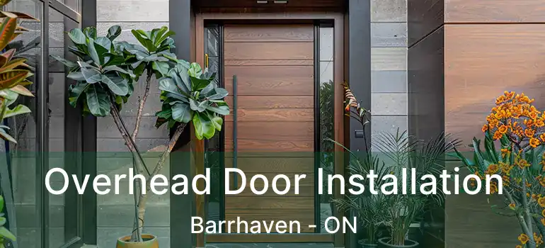  Overhead Door Installation Barrhaven - ON