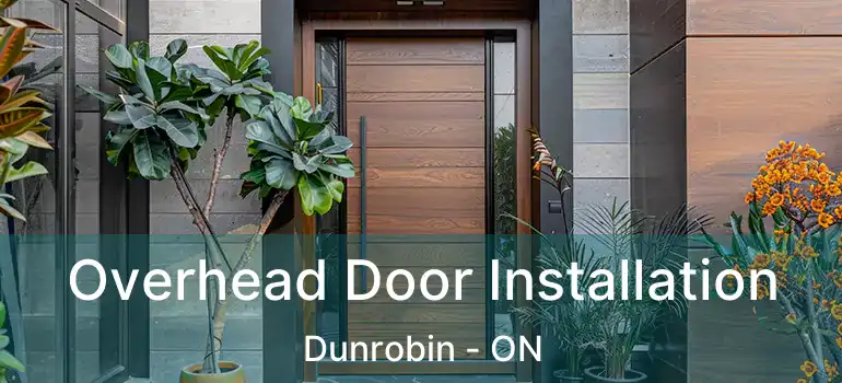  Overhead Door Installation Dunrobin - ON