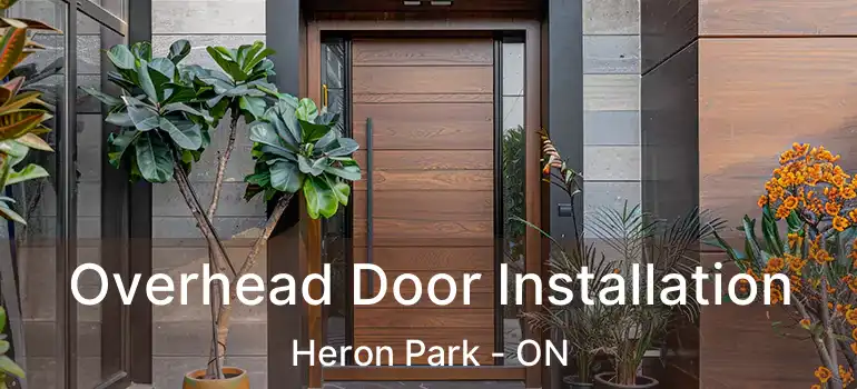  Overhead Door Installation Heron Park - ON