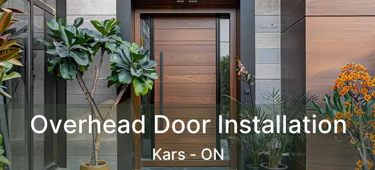  Overhead Door Installation Kars - ON