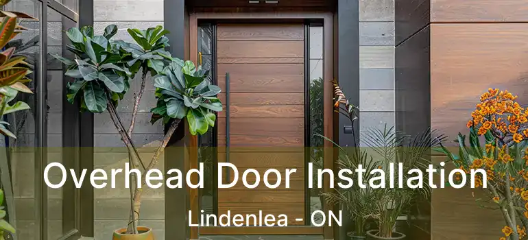  Overhead Door Installation Lindenlea - ON