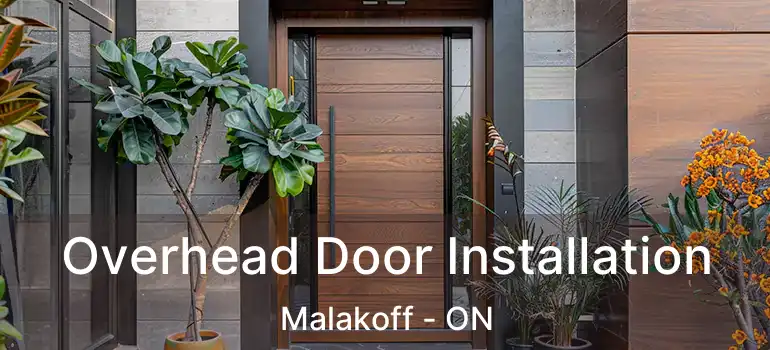  Overhead Door Installation Malakoff - ON