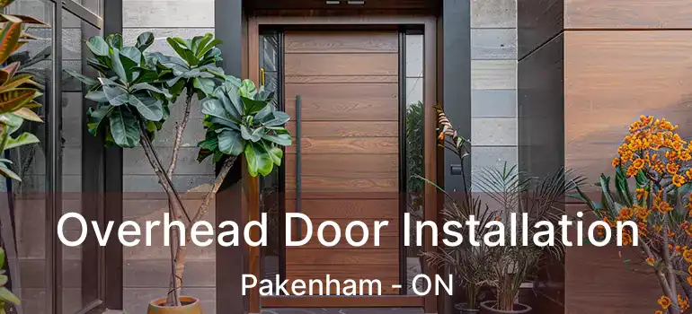  Overhead Door Installation Pakenham - ON