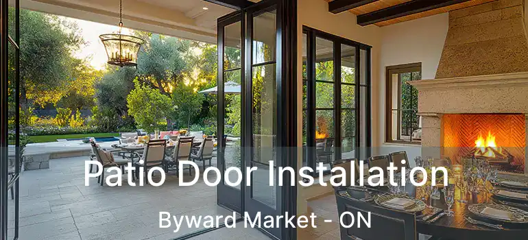  Patio Door Installation Byward Market - ON