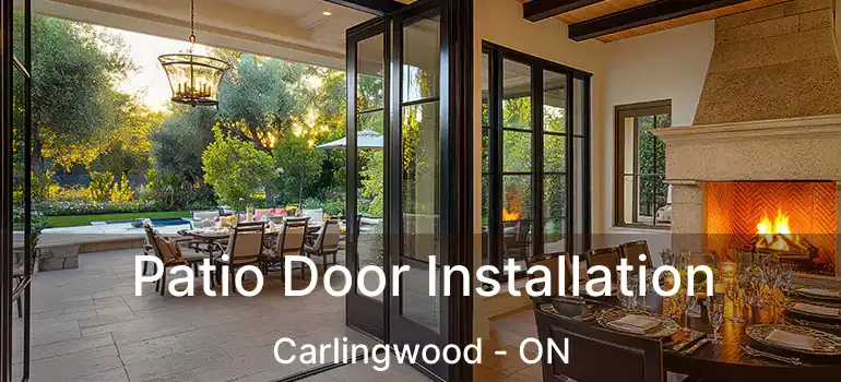  Patio Door Installation Carlingwood - ON