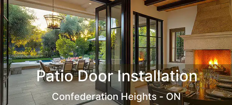  Patio Door Installation Confederation Heights - ON