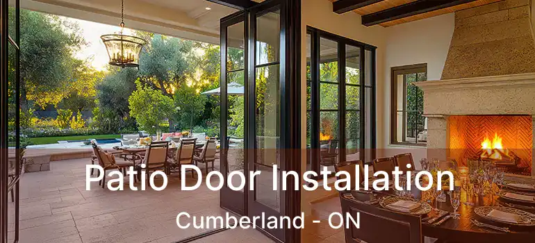  Patio Door Installation Cumberland - ON