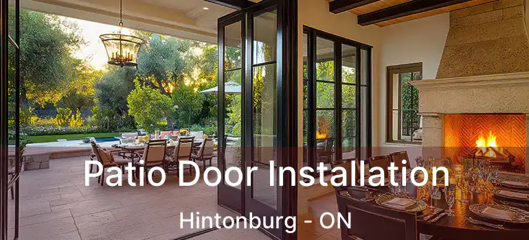  Patio Door Installation Hintonburg - ON