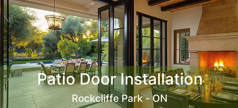  Patio Door Installation Rockcliffe Park - ON