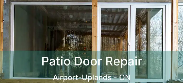  Patio Door Repair Airport-Uplands - ON