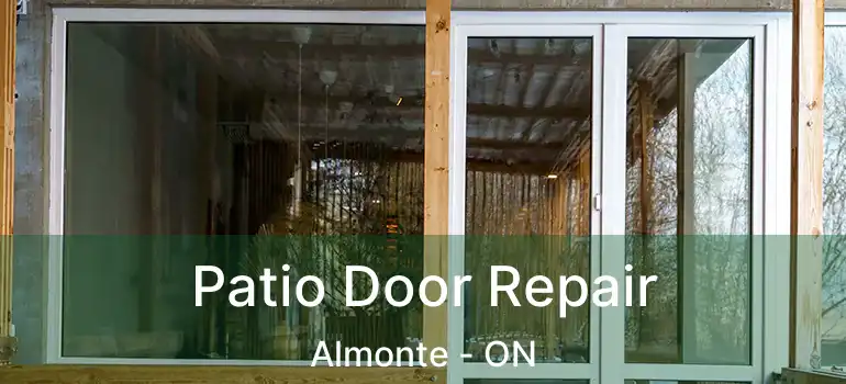  Patio Door Repair Almonte - ON