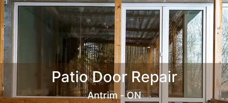  Patio Door Repair Antrim - ON