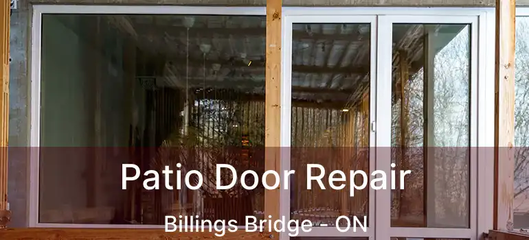  Patio Door Repair Billings Bridge - ON