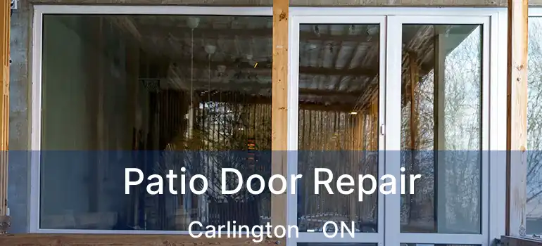  Patio Door Repair Carlington - ON