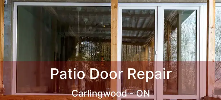  Patio Door Repair Carlingwood - ON