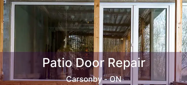  Patio Door Repair Carsonby - ON