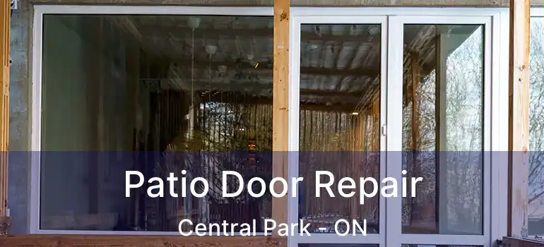  Patio Door Repair Central Park - ON