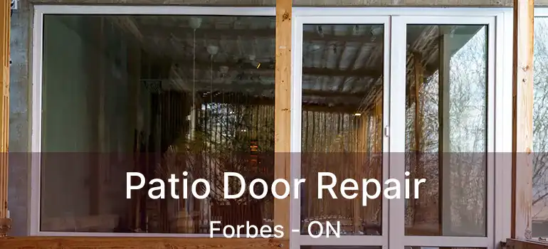  Patio Door Repair Forbes - ON