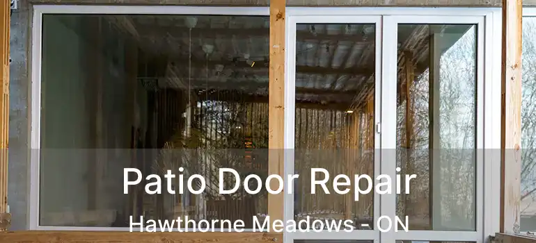  Patio Door Repair Hawthorne Meadows - ON