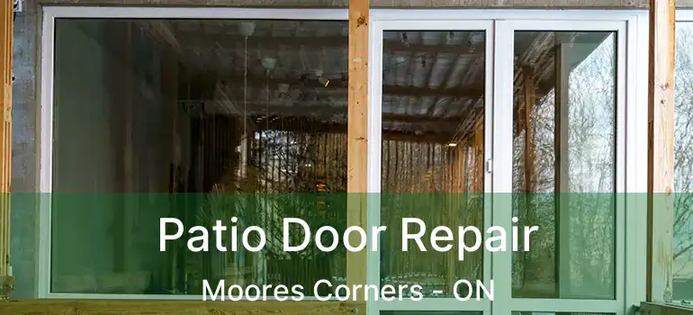  Patio Door Repair Moores Corners - ON