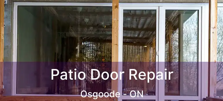  Patio Door Repair Osgoode - ON