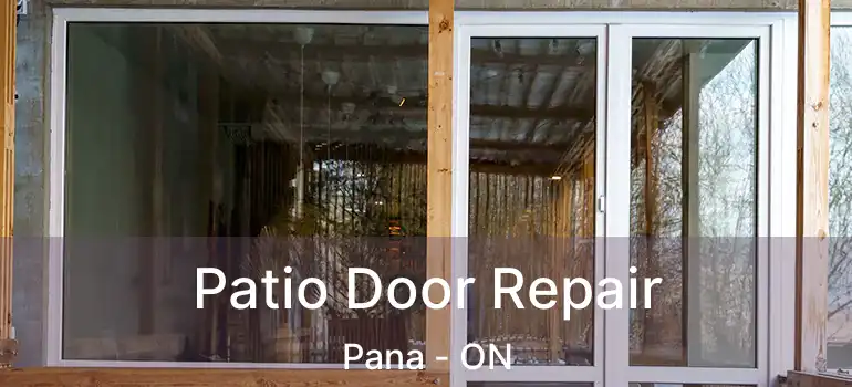  Patio Door Repair Pana - ON