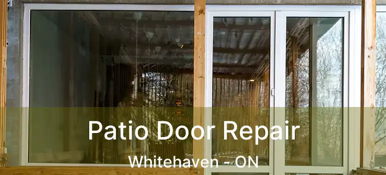  Patio Door Repair Whitehaven - ON