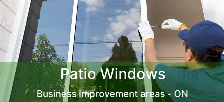  Patio Windows Business improvement areas - ON