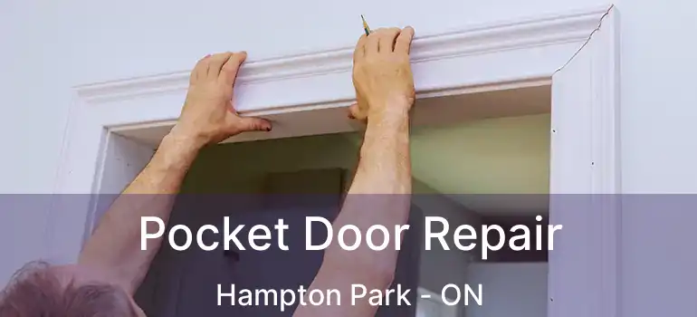  Pocket Door Repair Hampton Park - ON