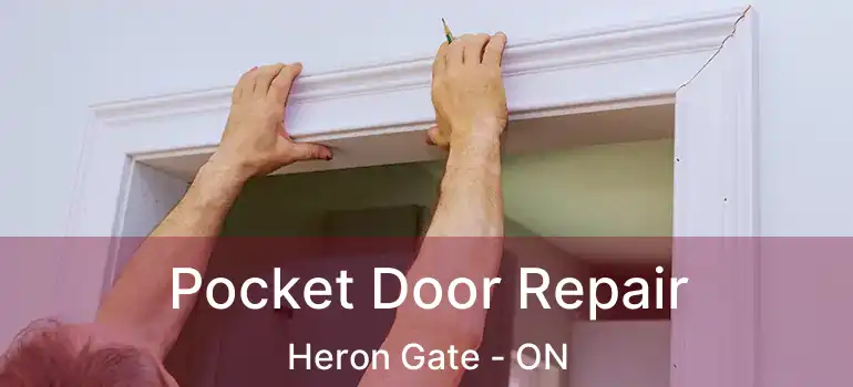  Pocket Door Repair Heron Gate - ON