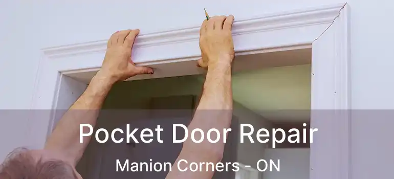  Pocket Door Repair Manion Corners - ON