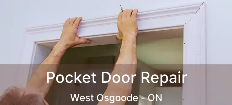  Pocket Door Repair West Osgoode - ON