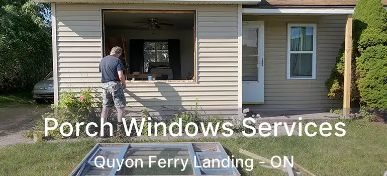  Porch Windows Services Quyon Ferry Landing - ON