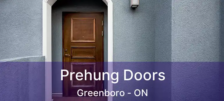  Prehung Doors Greenboro - ON