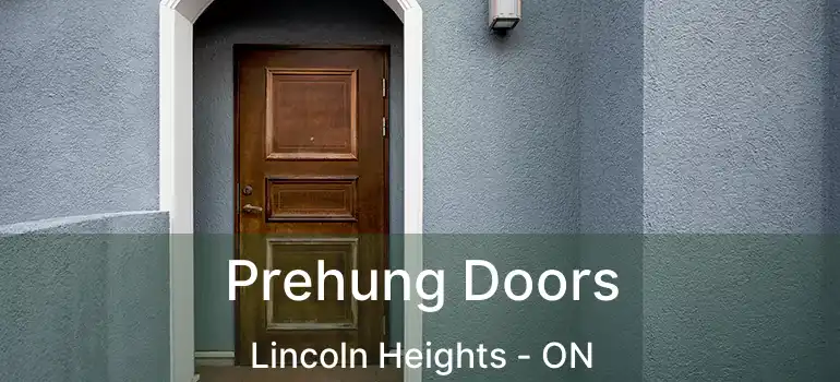  Prehung Doors Lincoln Heights - ON