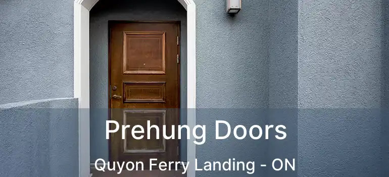  Prehung Doors Quyon Ferry Landing - ON