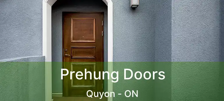  Prehung Doors Quyon - ON