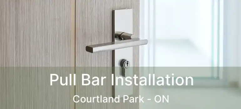  Pull Bar Installation Courtland Park - ON