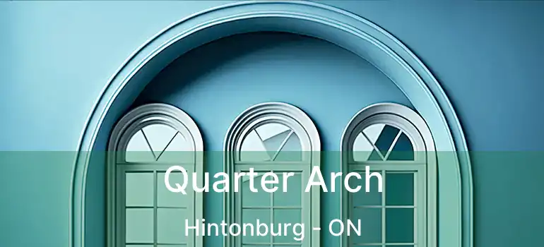  Quarter Arch Hintonburg - ON