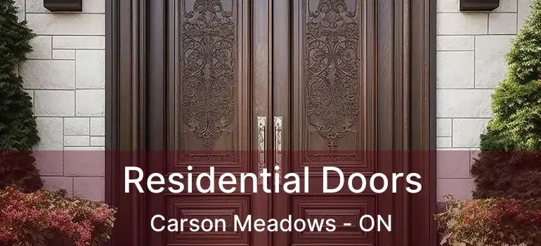  Residential Doors Carson Meadows - ON