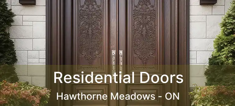  Residential Doors Hawthorne Meadows - ON