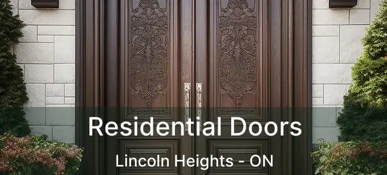  Residential Doors Lincoln Heights - ON