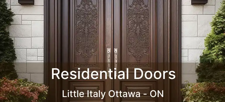  Residential Doors Little Italy Ottawa - ON