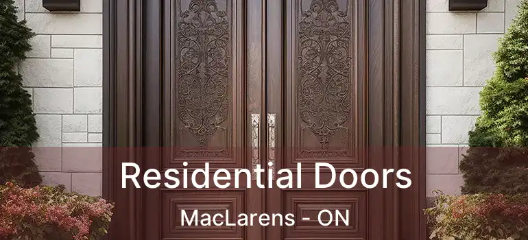  Residential Doors MacLarens - ON